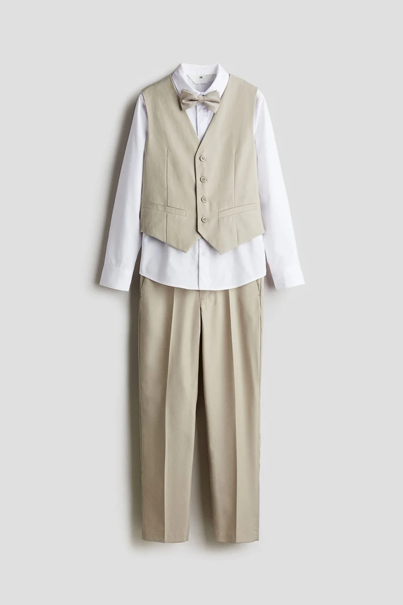 H&M 3-Piece Dressy Set With A Bow Tie